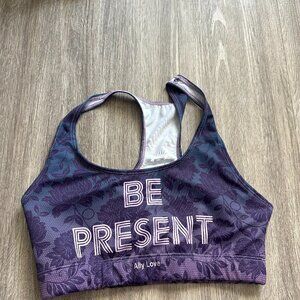 Ally Love Be Present Peloton Bra